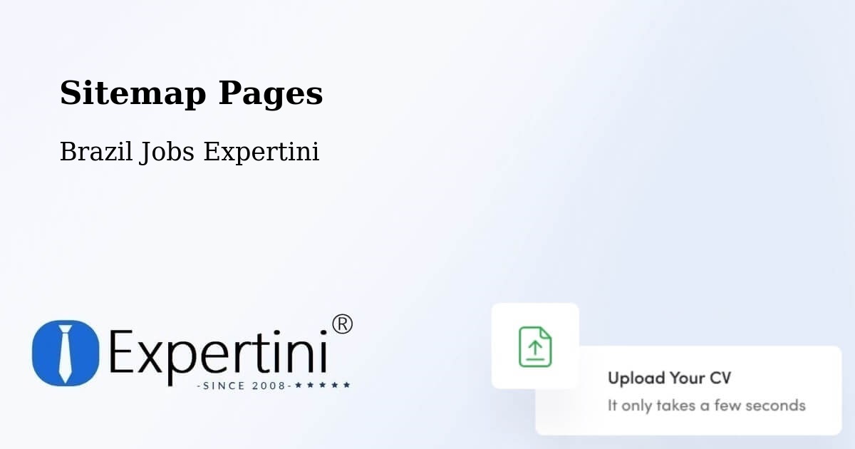 Sitemap Pages - Caetés - Brazil Jobs Expertini